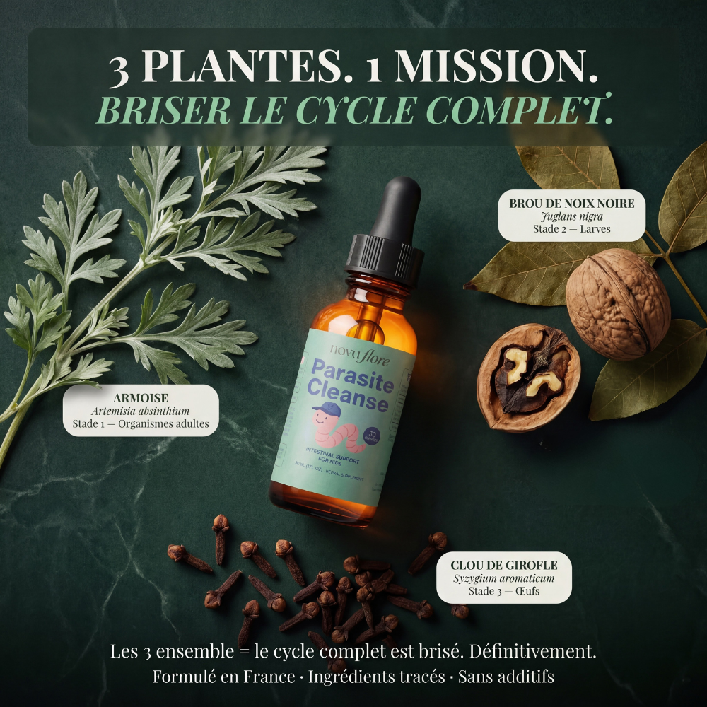 Novaflore — Parasite Cleanse Confort Digestif & Défenses Naturelles