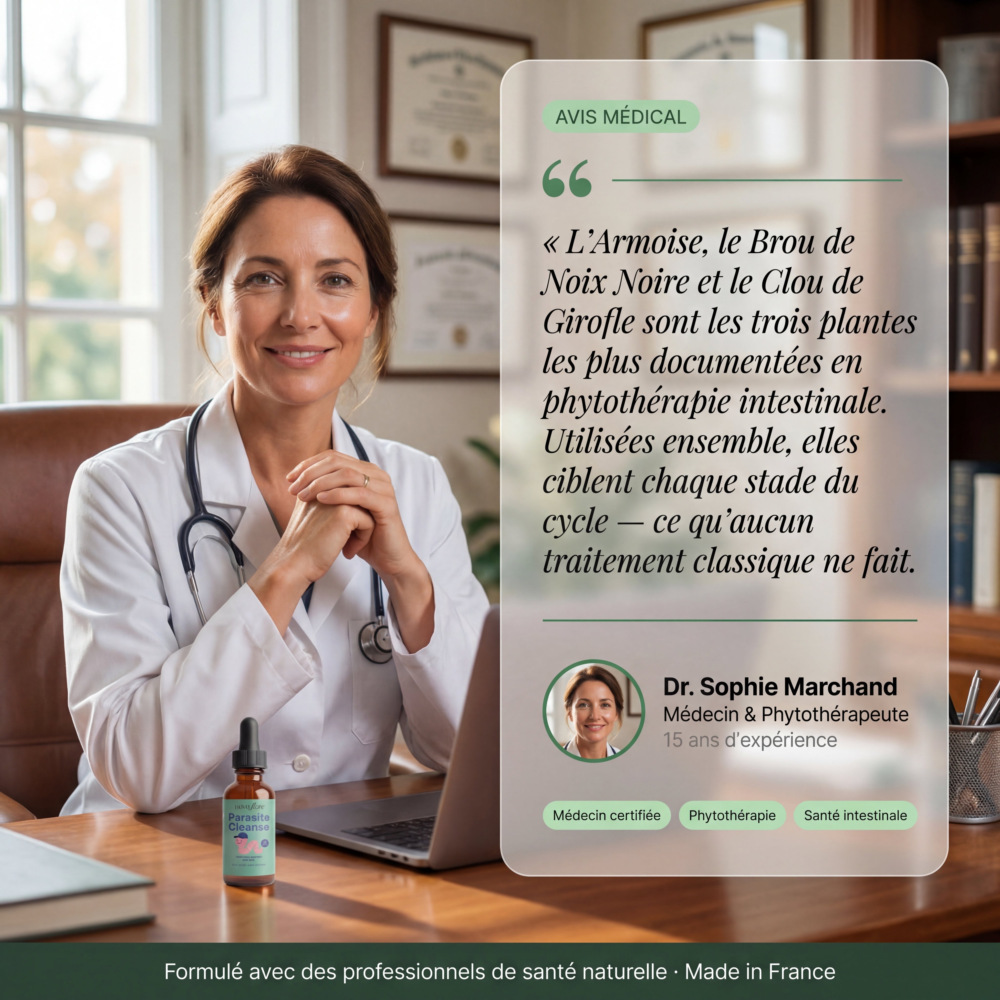 Novaflore — Parasite Cleanse Confort Digestif & Défenses Naturelles